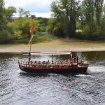 Une gabare sur la Dordogne