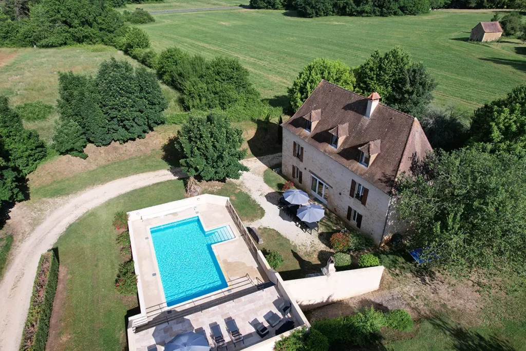 Location Gîtes Dordogne avec piscine en Périgord - Gîte La Grande Maison 14PERS